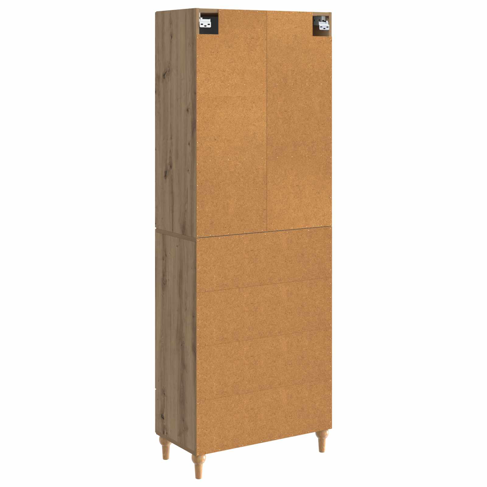 vidaXL Schrankset 2 pcs 66 x 34,5 x 90 cm Holzwerkstoff – Bild 6