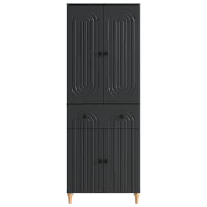 Sada skříněk 2 pcs 66 x 34,5 x 90 cm Kompozitní dřevo - obrázek 4