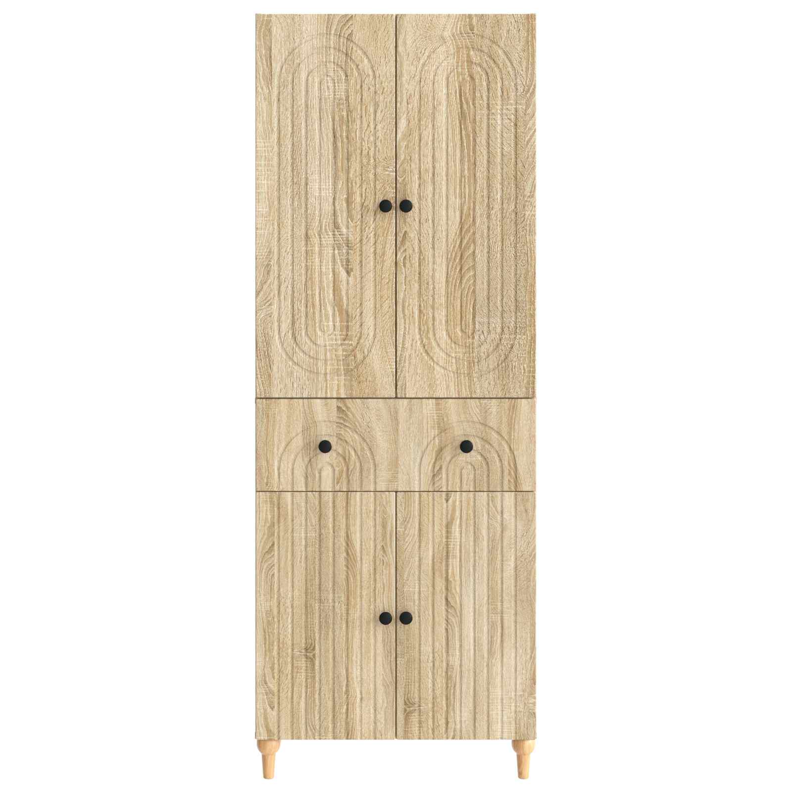 Комплект шкафове 2 pcs 66 x 34,5 x 90 см Инженерна дървесина – изображение 4