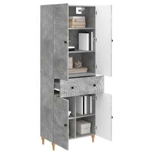 Sada skříněk 2 pcs 66 x 34,5 x 90 cm Kompozitní dřevo - obrázek 2