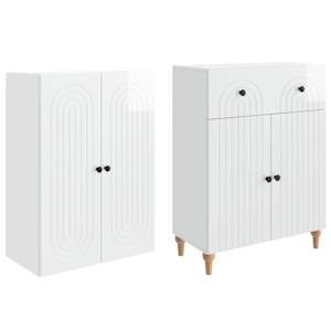 Sada skříněk 2 pcs 66 x 34,5 x 90 cm Kompozitní dřevo - obrázek 3