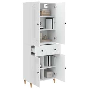 Sada skříněk 2 pcs 66 x 34,5 x 90 cm Kompozitní dřevo - obrázek 2