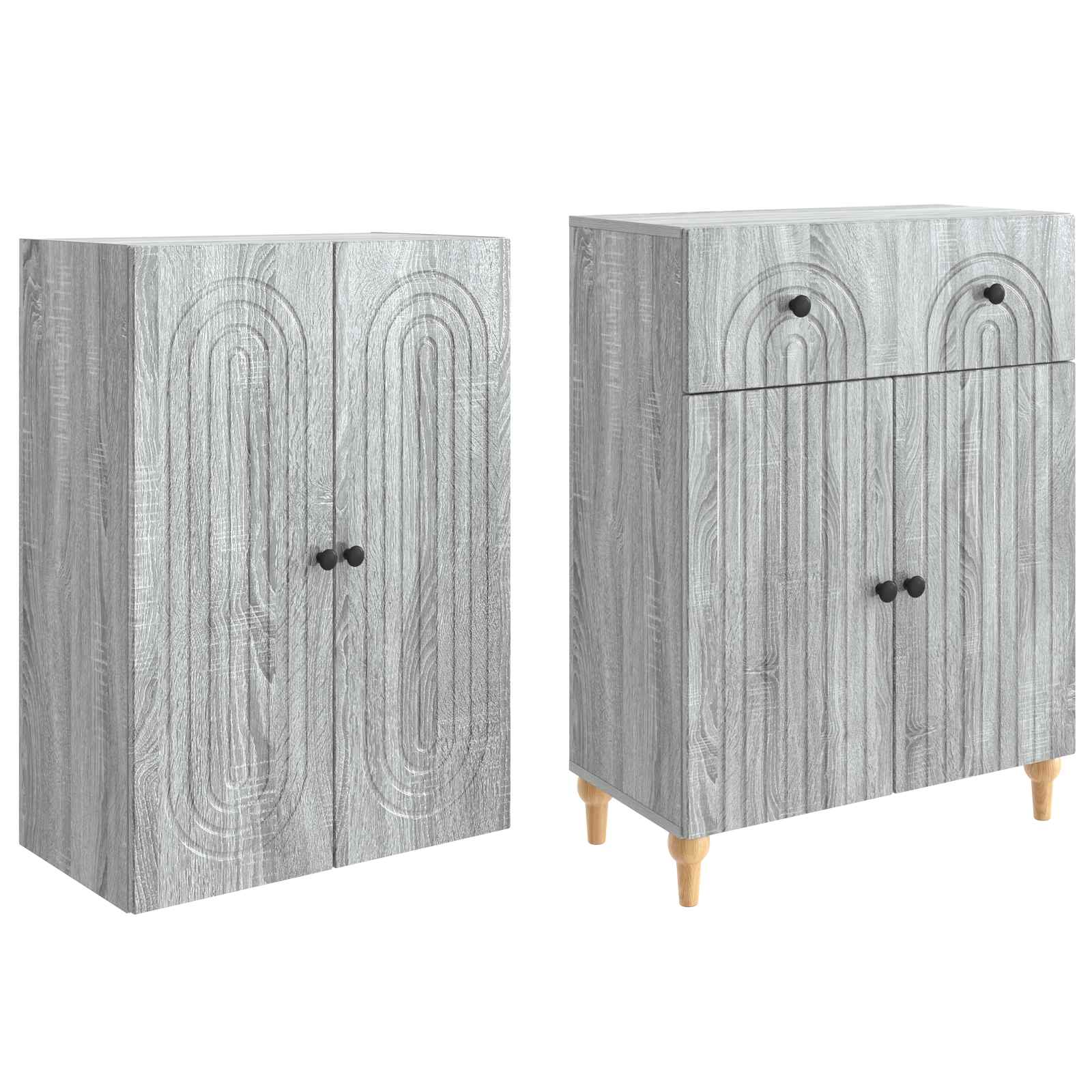 Комплект шкафове 2 pcs 66 x 34,5 x 90 см Инженерна дървесина – изображение 3