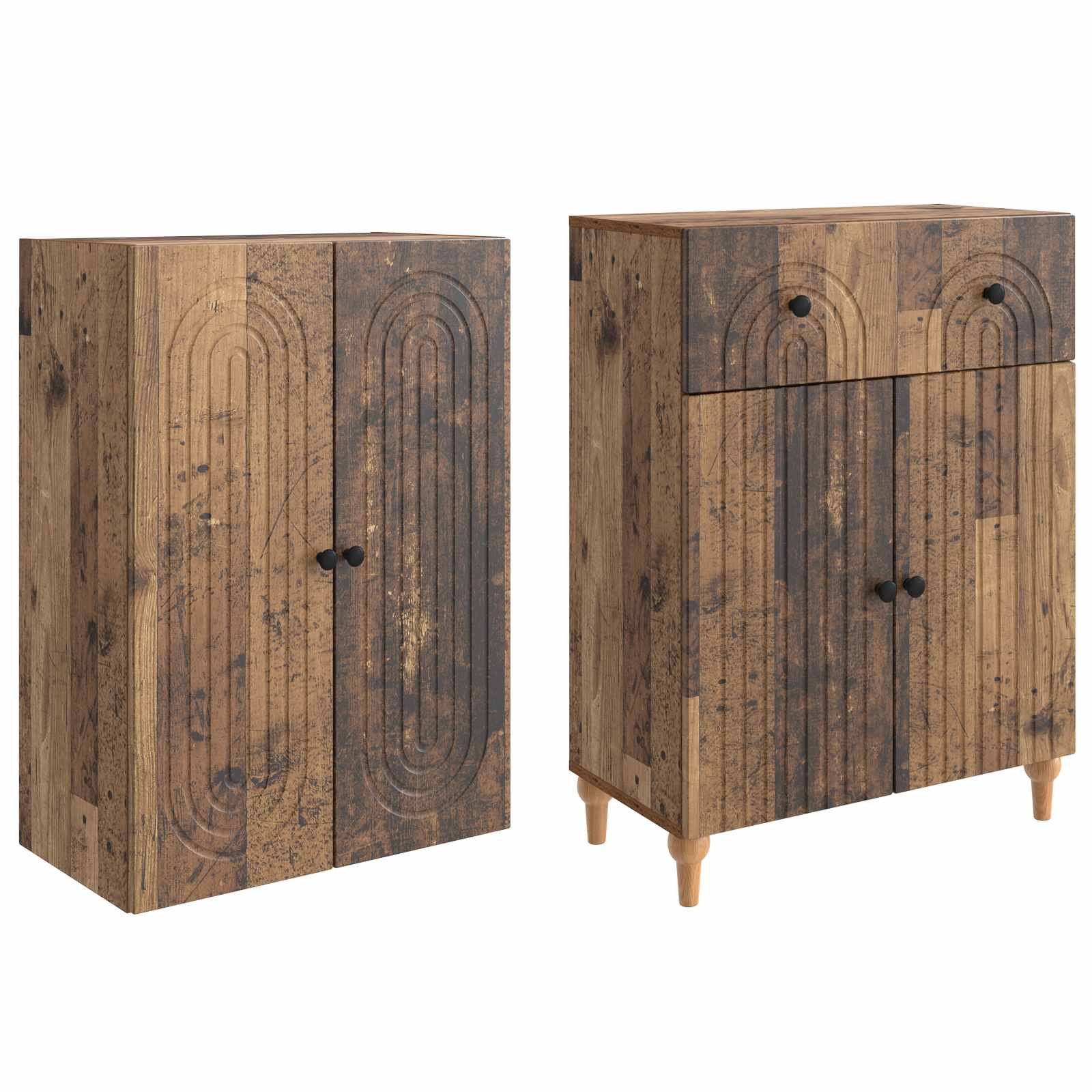 Комплект шкафове 2 pcs 66 x 34,5 x 90 см Инженерна дървесина – изображение 3