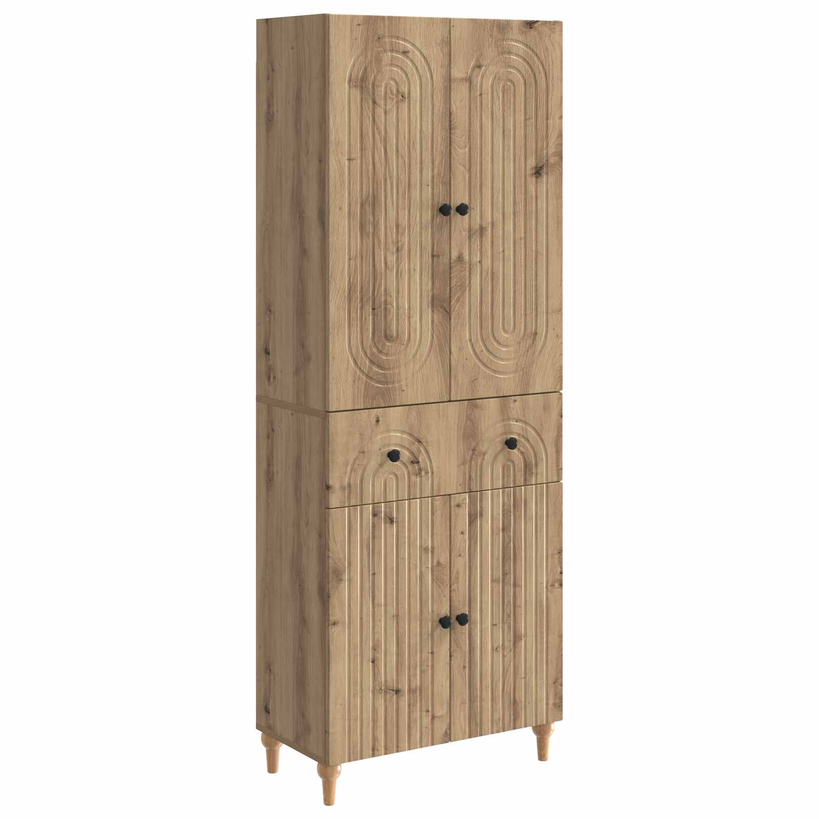 vidaXL Schrankset 2 pcs 66 x 34,5 x 90 cm Holzwerkstoff