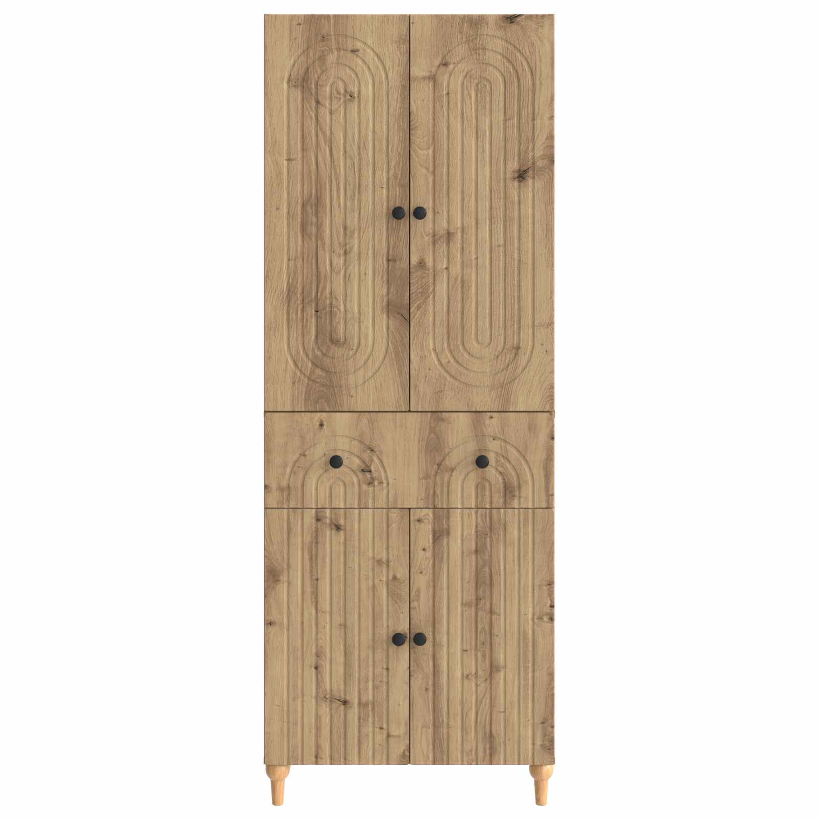 vidaXL Schrankset 2 pcs 66 x 34,5 x 90 cm Holzwerkstoff – Bild 4