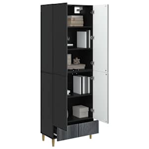 Sada skříněk 2 pcs 66 x 34,5 x 95 cm Kompozitní dřevo - obrázek 2
