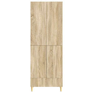 Sada skříněk 2 pcs 66 x 34,5 x 95 cm Kompozitní dřevo - obrázek 4