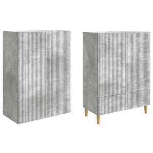 Sada skříněk 2 pcs 66 x 34,5 x 95 cm Kompozitní dřevo - obrázek 3