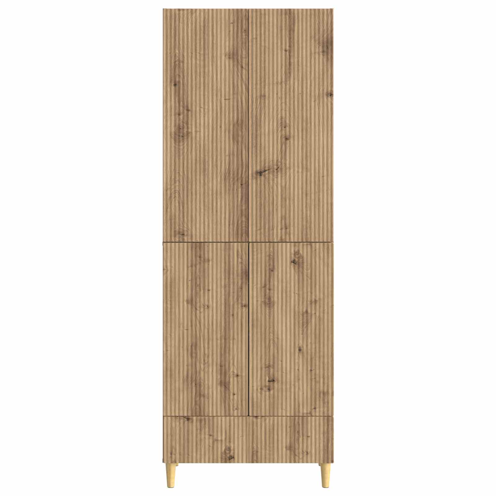 vidaXL Schrankset 2 pcs Artisan-Eiche 66 x 34,5 x 95 cm Holzwerkstoff – Bild 4