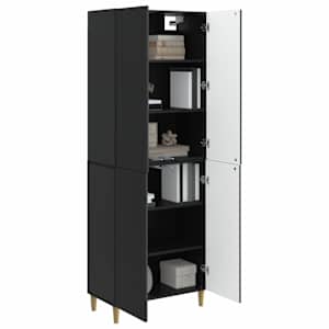 Sada skříněk 2 pcs 66 x 34,5 x 90 cm Kompozitní dřevo - obrázek 2