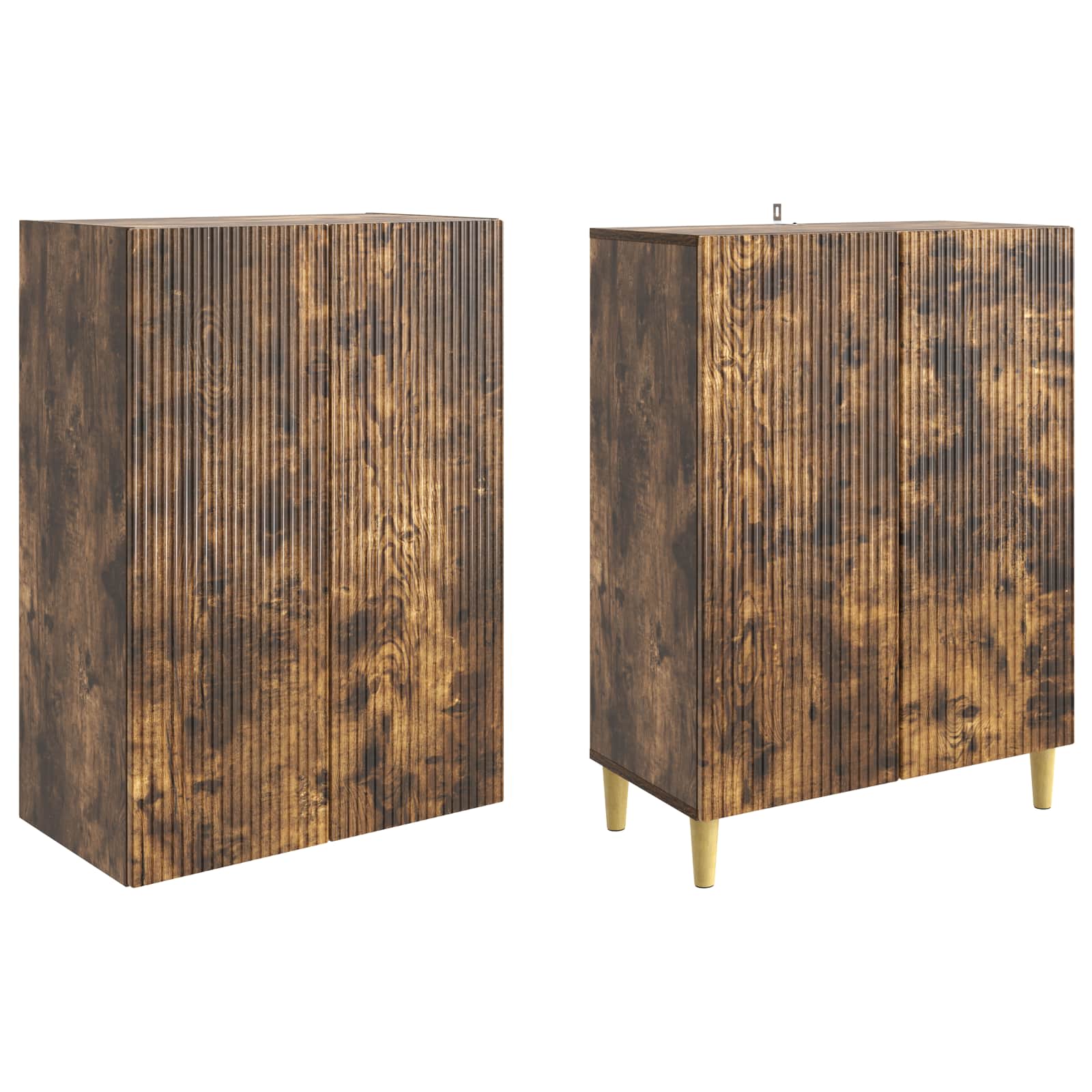 Комплект шкафове 2 pcs 66 x 34,5 x 90 см Инженерна дървесина – изображение 3