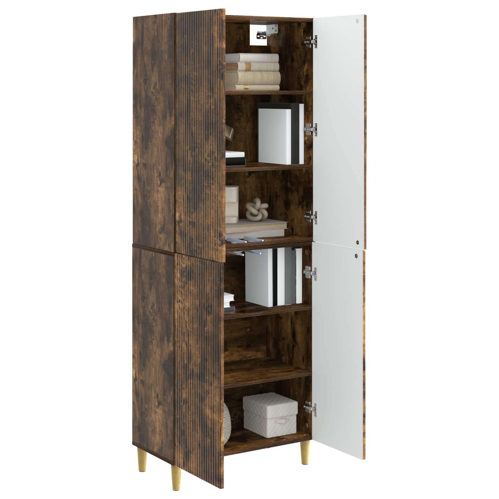 Комплект шкафове 2 pcs 66 x 34,5 x 90 см Инженерна дървесина – изображение 2