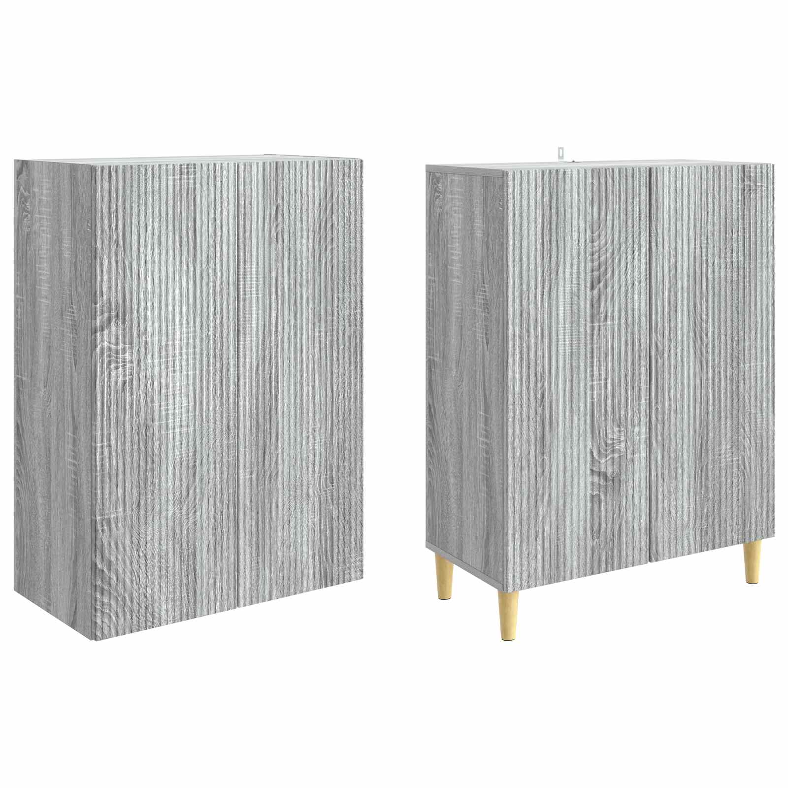 Комплект шкафове 2 pcs 66 x 34,5 x 90 см Инженерна дървесина – изображение 3