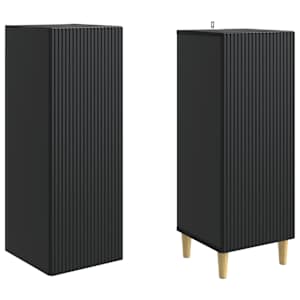 Sada skříněk 2 pcs 33 x 34,5 x 90 cm Kompozitní dřevo - obrázek 3