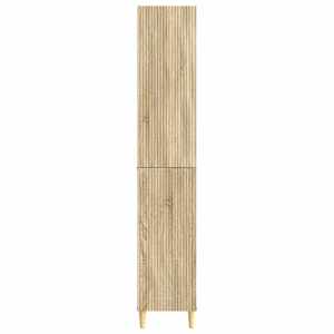 Sada skříněk 2 pcs 33 x 34,5 x 90 cm Kompozitní dřevo - obrázek 4