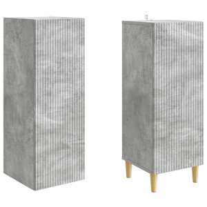 Sada skříněk 2 pcs 33 x 34,5 x 90 cm Kompozitní dřevo - obrázek 3