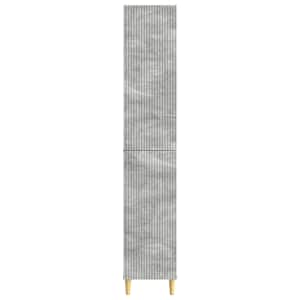 Sada skříněk 2 pcs 33 x 34,5 x 90 cm Kompozitní dřevo - obrázek 4