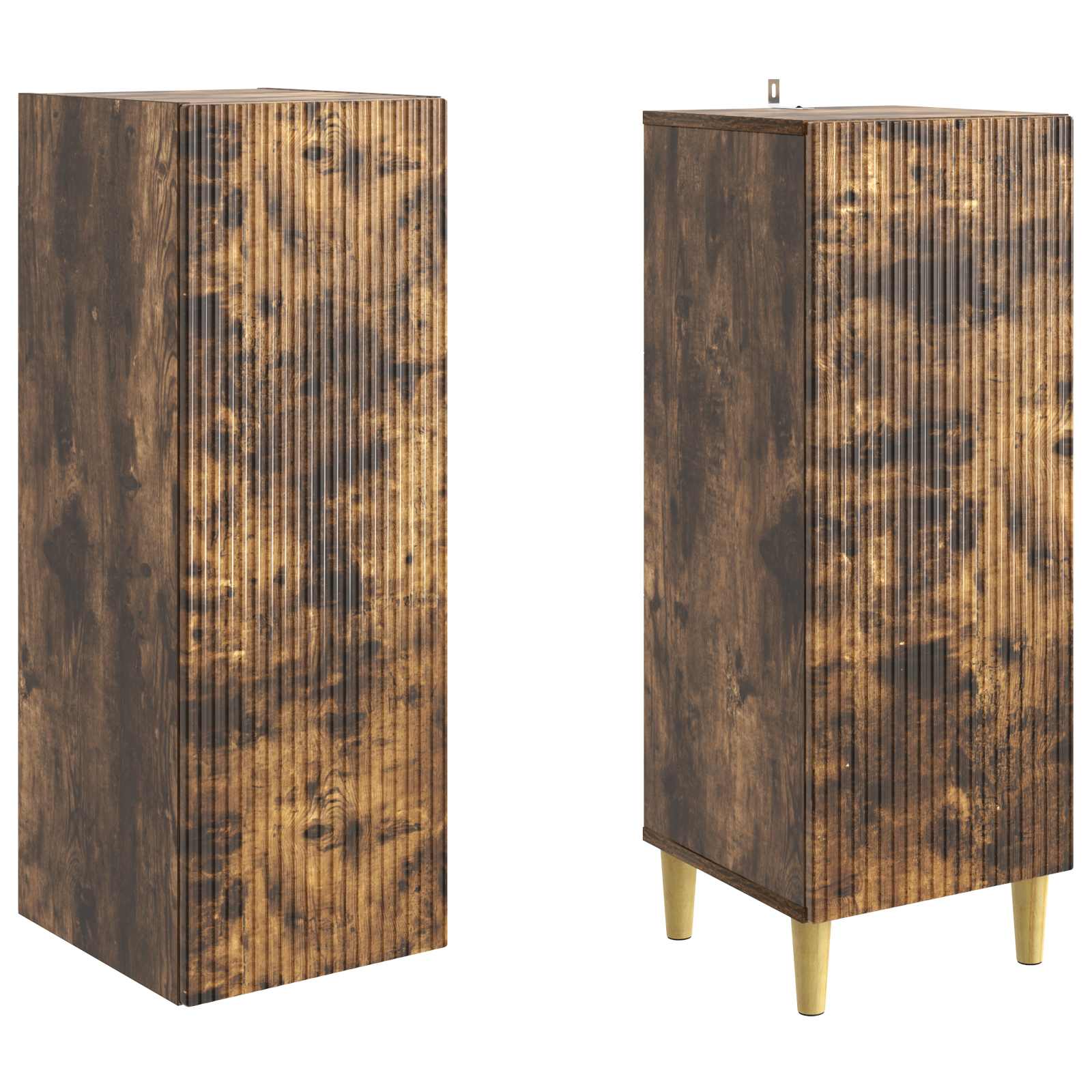 Комплект шкафове 2 pcs 33 x 34,5 x 90 см Инженерна дървесина – изображение 3