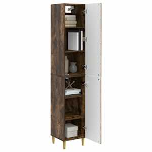 Sada skříněk 2 pcs 33 x 34,5 x 90 cm Kompozitní dřevo - obrázek 2