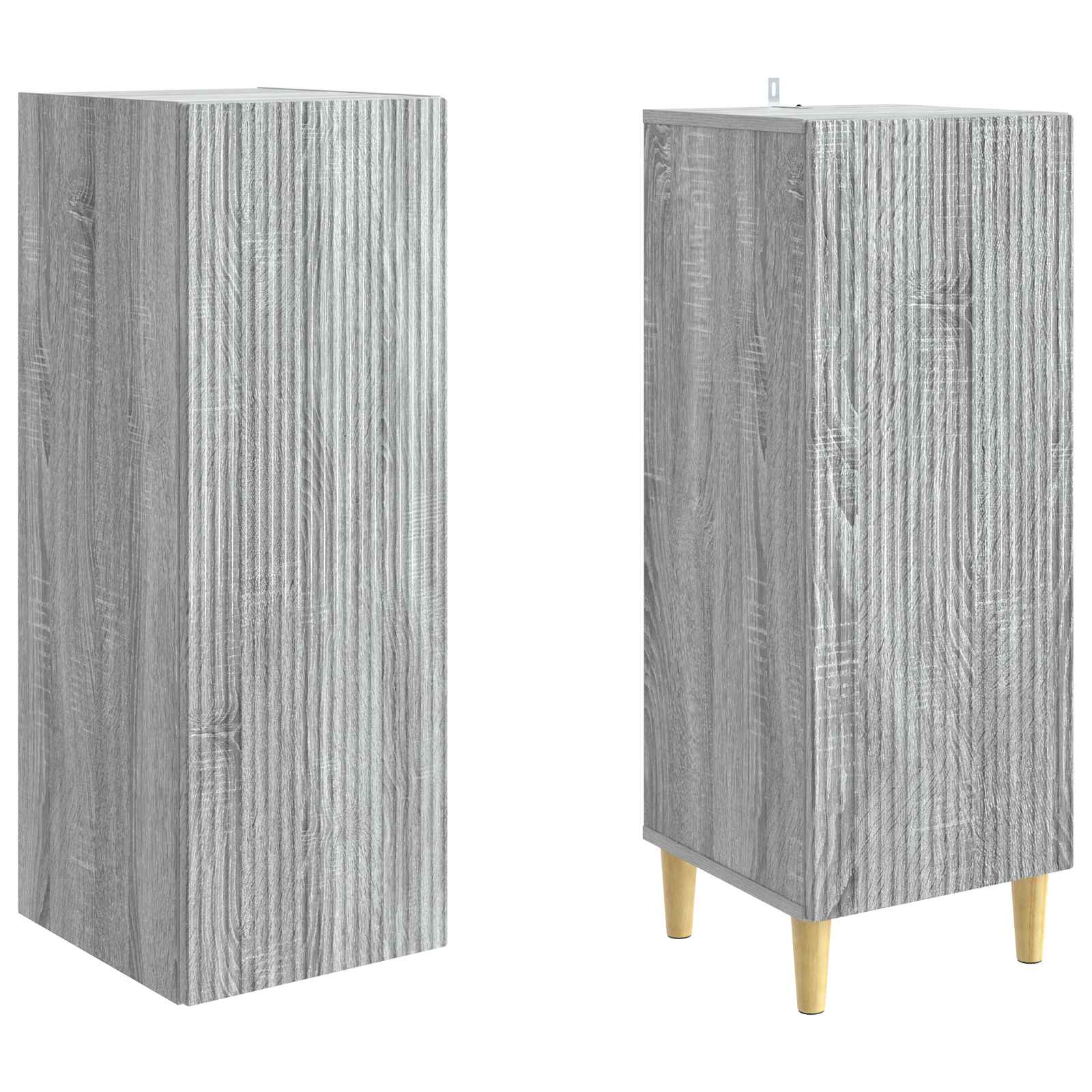 Комплект шкафове 2 pcs 33 x 34,5 x 90 см Инженерна дървесина – изображение 3