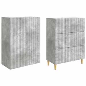 Sada skříněk 2 pcs 66 x 34,5 x 90 cm Kompozitní dřevo - obrázek 3