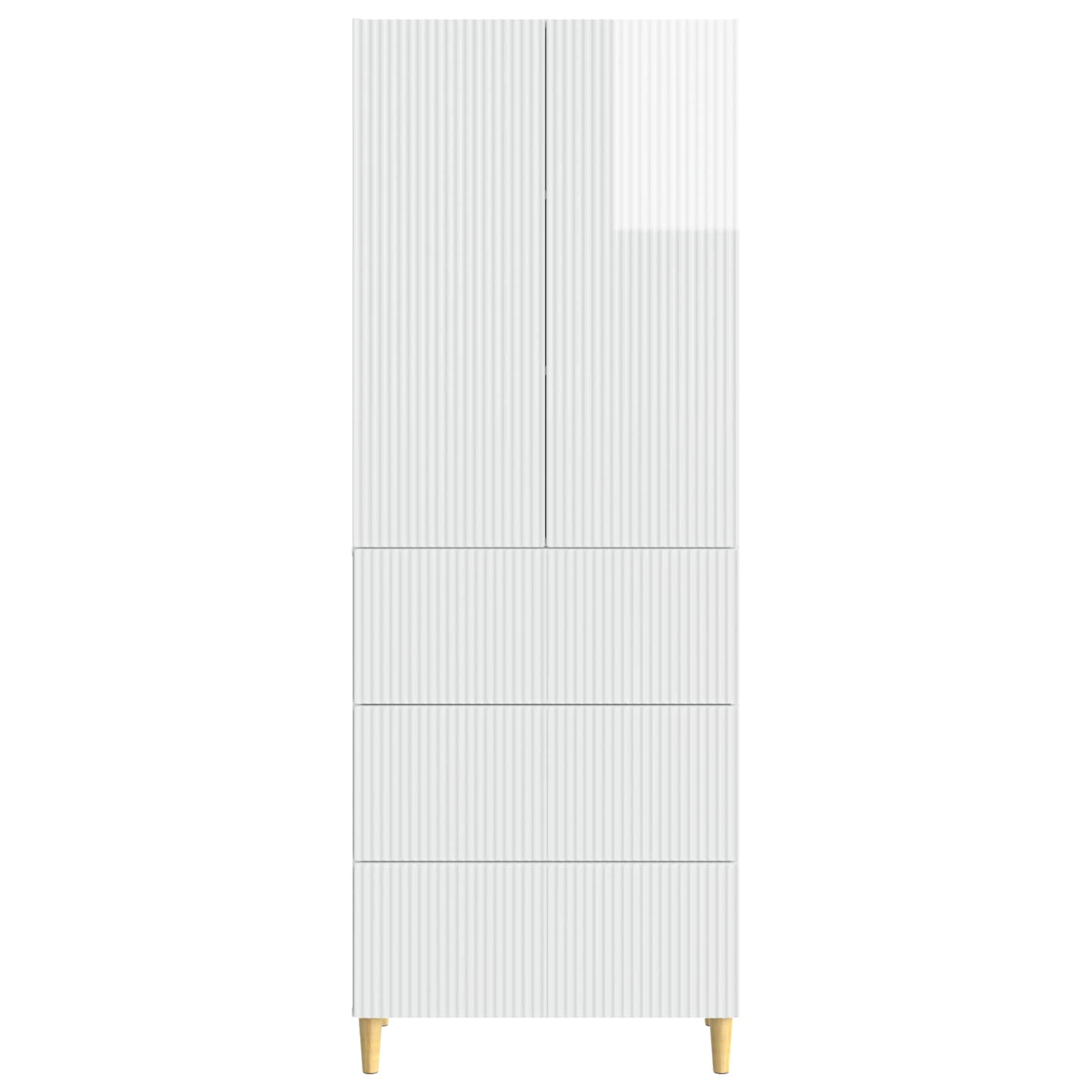 Комплект шкафове 2 pcs 66 x 34,5 x 90 см Инженерна дървесина – изображение 4