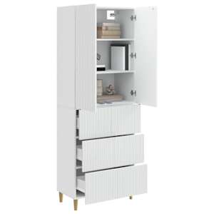 Sada skříněk 2 pcs 66 x 34,5 x 90 cm Kompozitní dřevo - obrázek 2