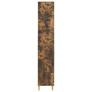 Sada skříněk 2 pcs 33 x 34,5 x 90 cm Kompozitní dřevo - obrázek 4