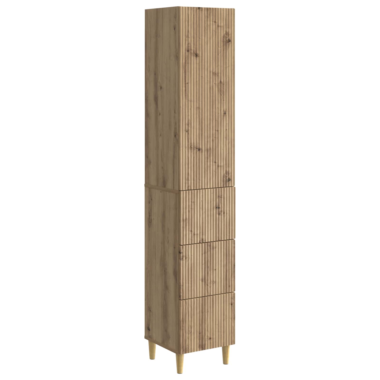vidaXL Schrankset 2 pcs 33 x 34,5 x 90 cm Holzwerkstoff