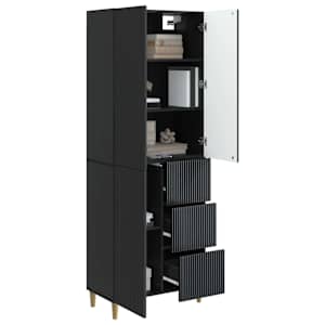 Sada skříněk 2 pcs 66 x 34,5 x 90 cm Kompozitní dřevo - obrázek 2
