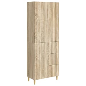 Sada skříněk 2 pcs 66 x 34,5 x 90 cm Kompozitní dřevo - obrázek 1