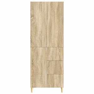 Sada skříněk 2 pcs 66 x 34,5 x 90 cm Kompozitní dřevo - obrázek 4