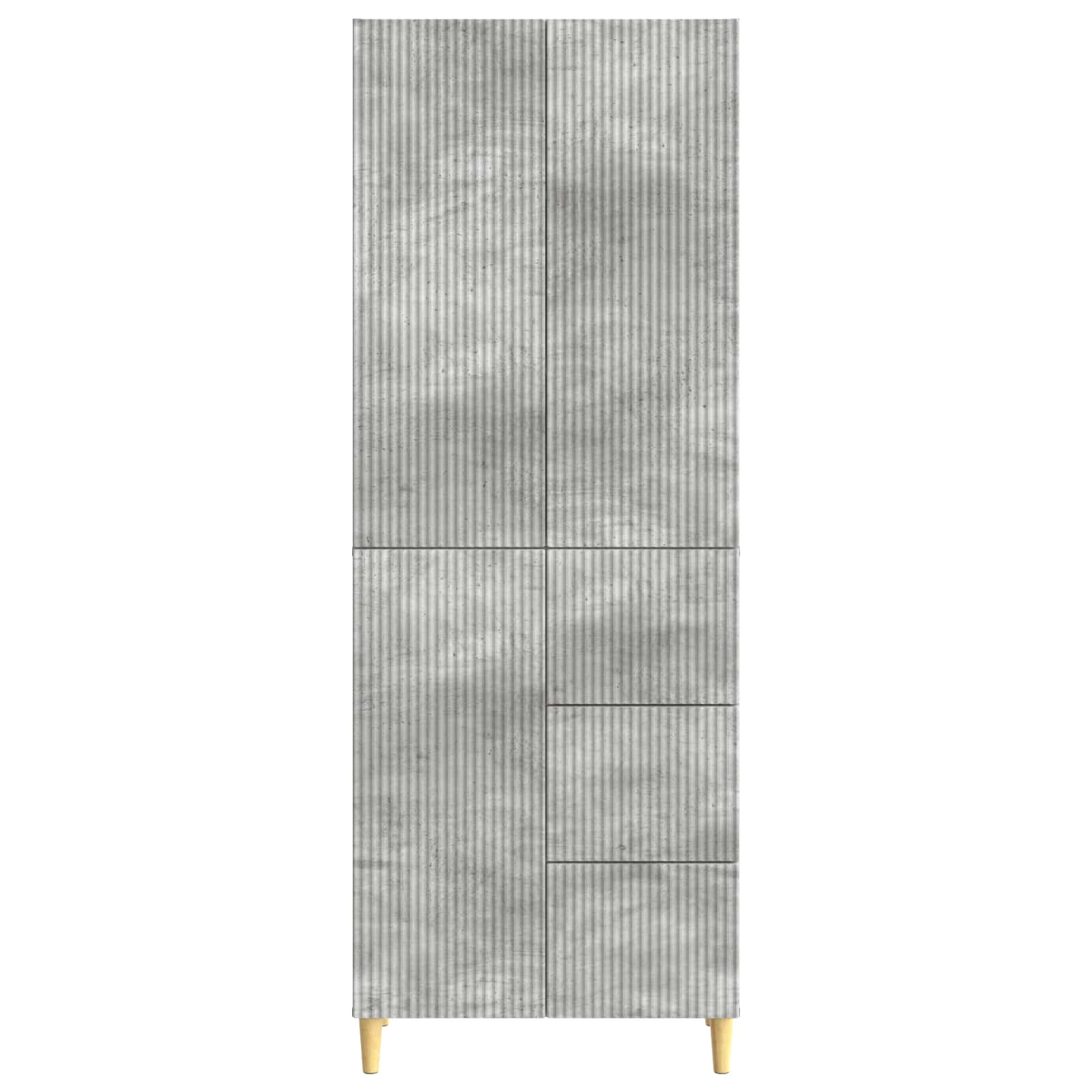 Комплект шкафове 2 pcs 66 x 34,5 x 90 см Инженерна дървесина – изображение 4