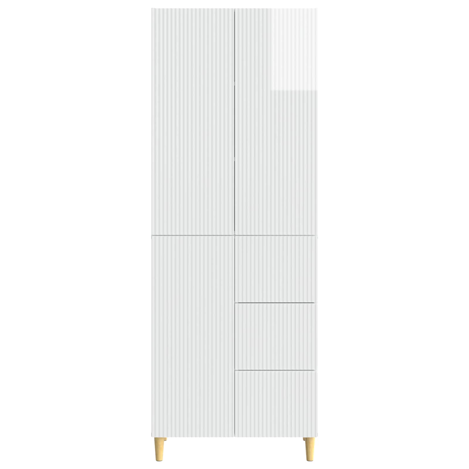 Комплект шкафове 2 pcs 66 x 34,5 x 90 см Инженерна дървесина – изображение 4