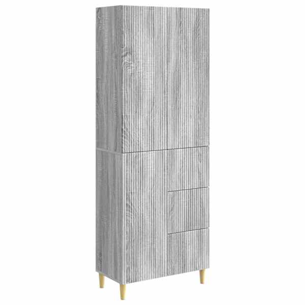 vidaXL Kapi Komplekt 2 tk Hall Sonoma Tehispuit