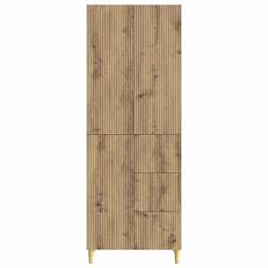 Sada skříněk 2 pcs 66 x 34,5 x 90 cm Kompozitní dřevo - obrázek 4