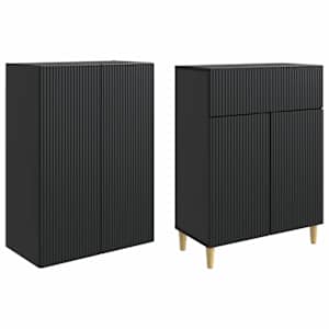 Sada skříněk 2 pcs 66 x 34,5 x 90 cm Kompozitní dřevo - obrázek 3