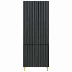 Sada skříněk 2 pcs 66 x 34,5 x 90 cm Kompozitní dřevo - obrázek 4