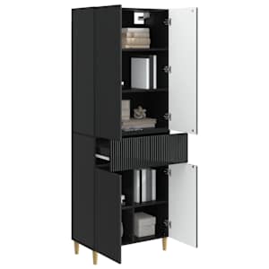 Sada skříněk 2 pcs 66 x 34,5 x 90 cm Kompozitní dřevo - obrázek 2