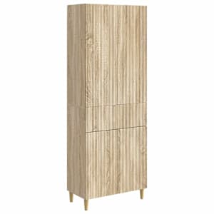 Sada skříněk 2 pcs 66 x 34,5 x 90 cm Kompozitní dřevo - obrázek 1