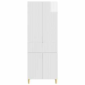 Sada skříněk 2 pcs Bílá s vysokým leskem 66 x 34,5 x 90 cm - obrázek 4