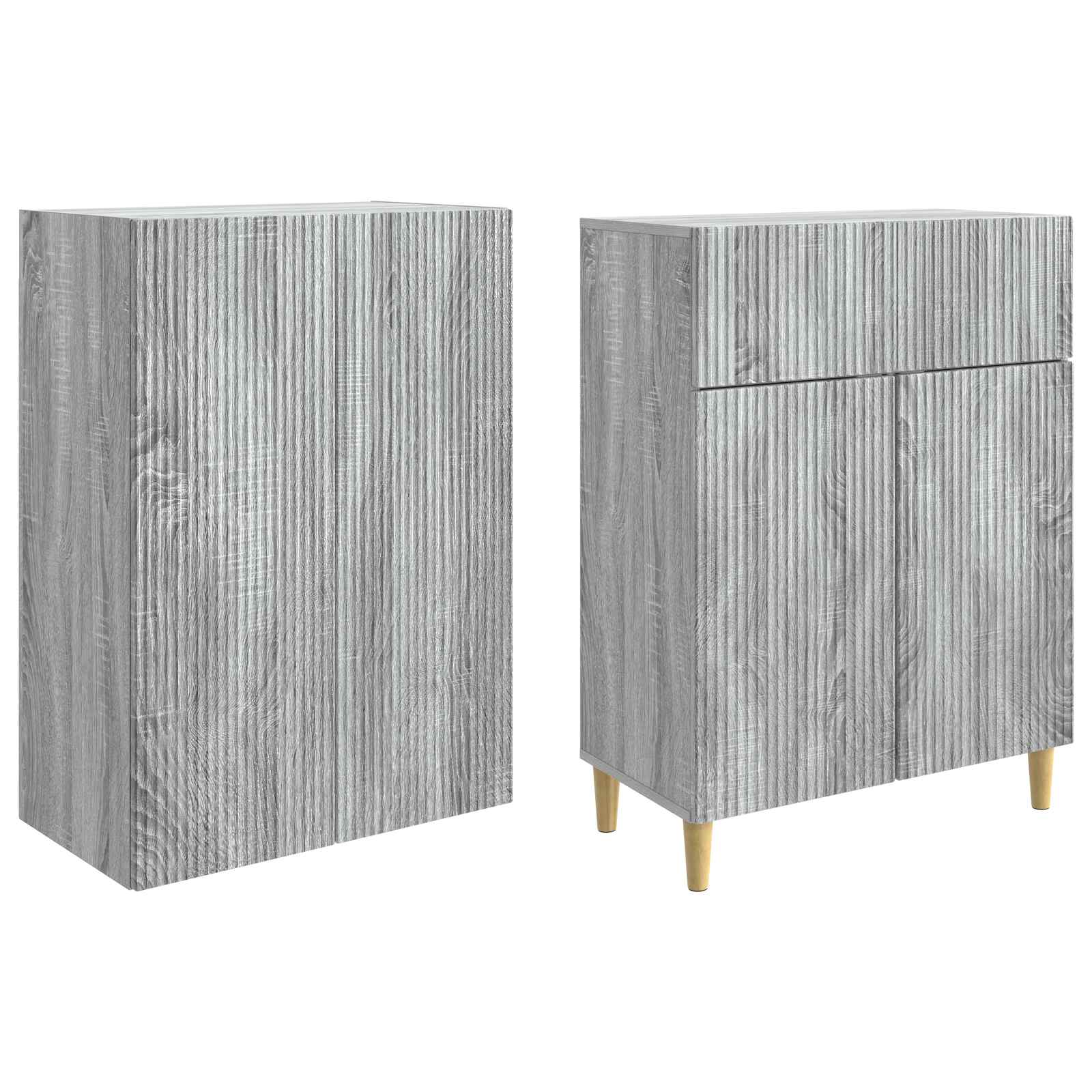 Комплект шкафове 2 pcs 66 x 34,5 x 90 см Инженерна дървесина – изображение 3