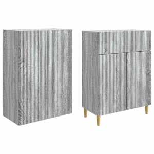 Sada skříněk 2 pcs 66 x 34,5 x 90 cm Kompozitní dřevo - obrázek 3