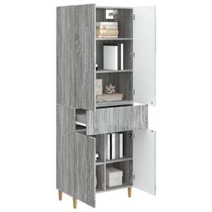 Sada skříněk 2 pcs 66 x 34,5 x 90 cm Kompozitní dřevo - obrázek 2