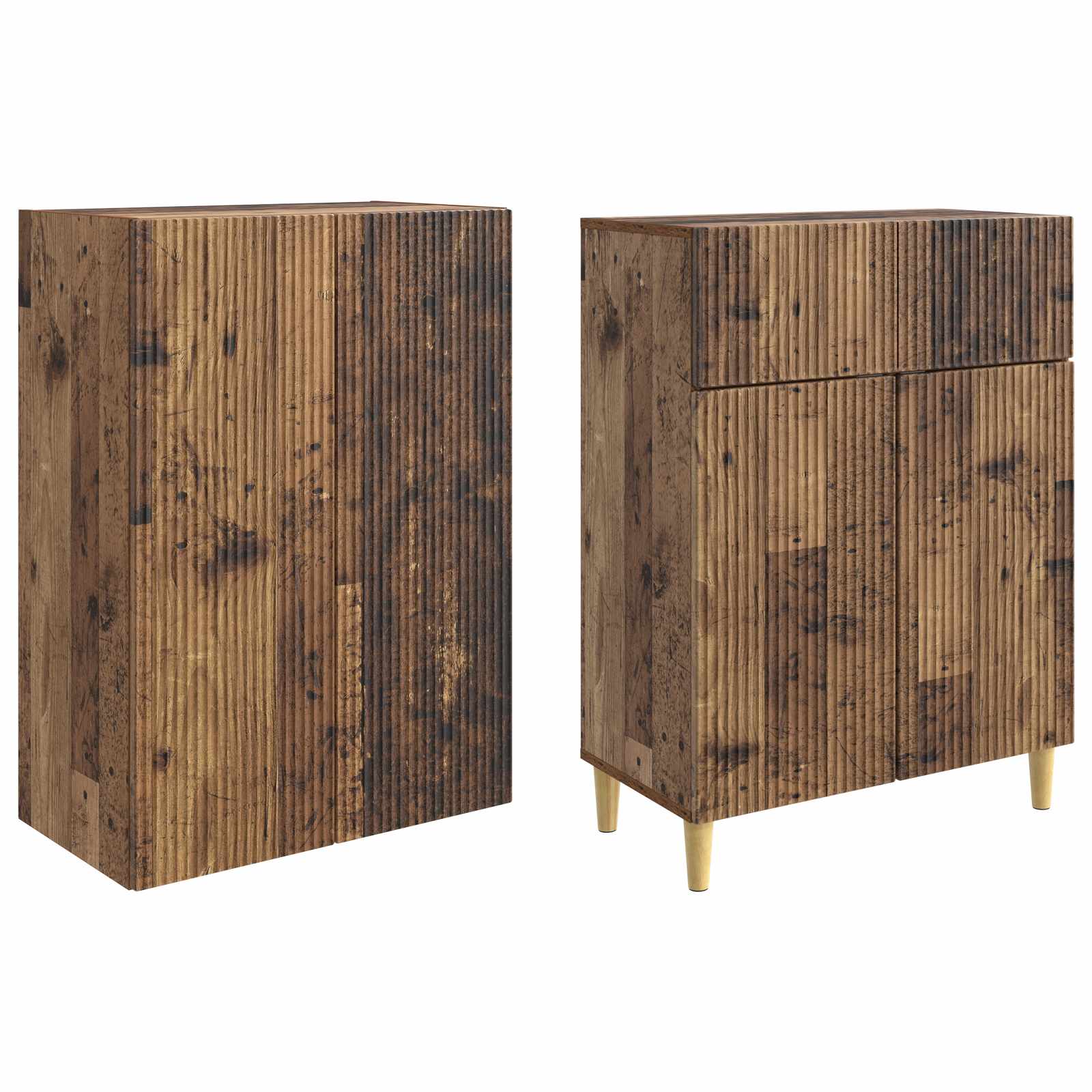 Комплект шкафове 2 pcs 66 x 34,5 x 90 см Инженерна дървесина – изображение 3