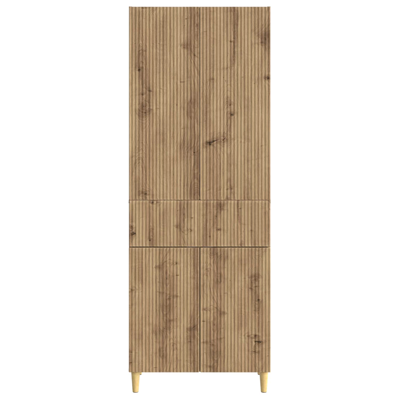 vidaXL Schrankset 2 pcs 66 x 34,5 x 90 cm Holzwerkstoff – Bild 4