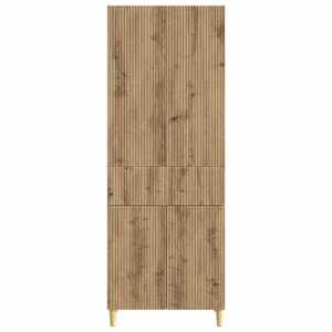 Sada skříněk 2 pcs 66 x 34,5 x 90 cm Kompozitní dřevo - obrázek 4