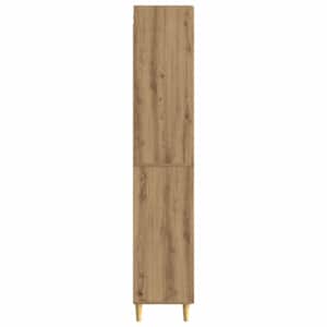 Sada skříněk 2 pcs 66 x 34,5 x 90 cm Kompozitní dřevo - obrázek 5
