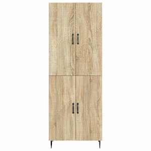 Sada skříněk 2 pcs 66 x 34,5 x 89,5 cm Kompozitní dřevo - obrázek 4